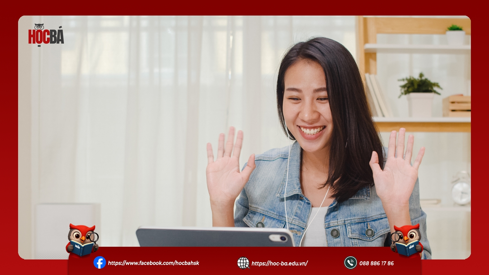 Thí sinh tham gia kì thi khẩu ngữHSK 3