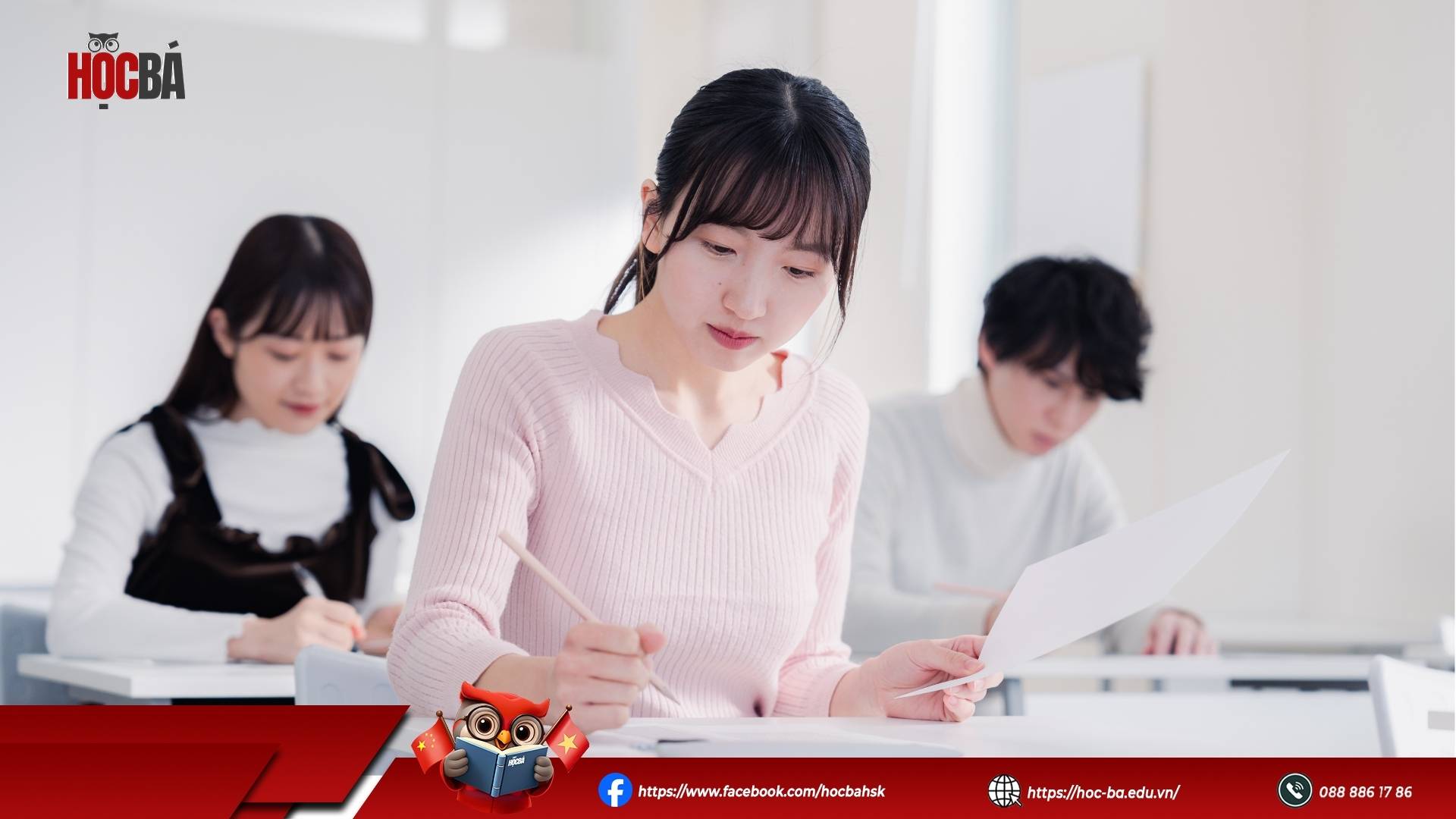 Thí sinh sở hữu chứng chỉ HSK 3 trở lên được miễn thi môn Ngoại ngữ tốt nghiệp THPT