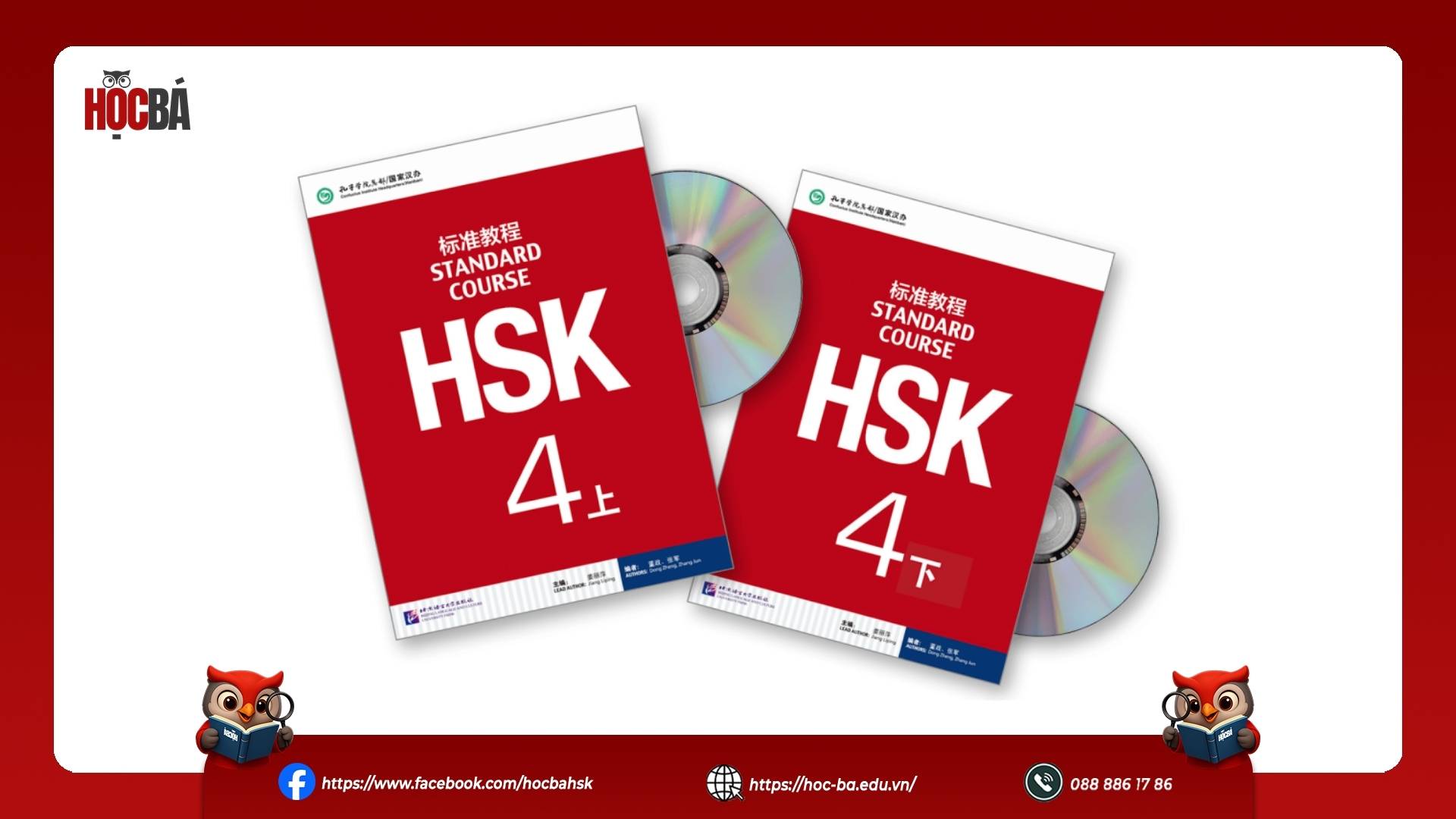 Giáo trình chuẩn HSK 4 gồm 2 tập