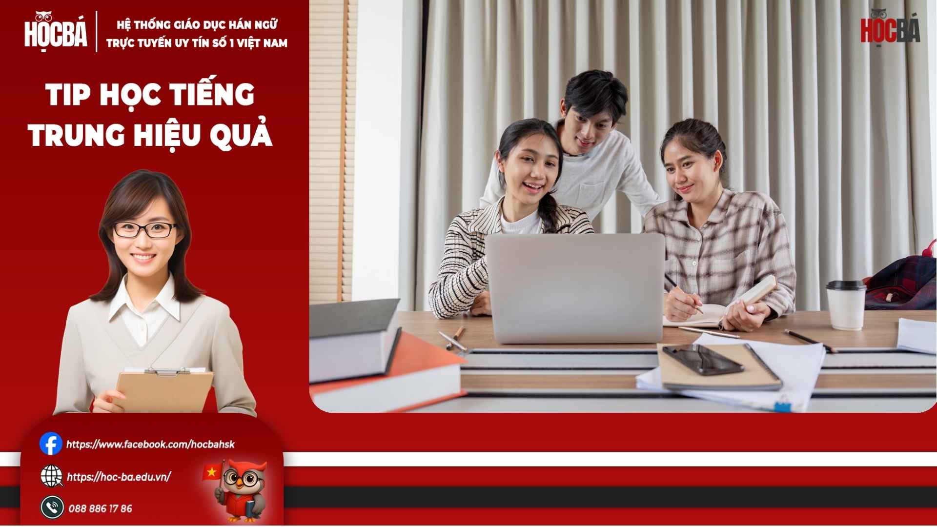 Nhóm bạn đang học HSK