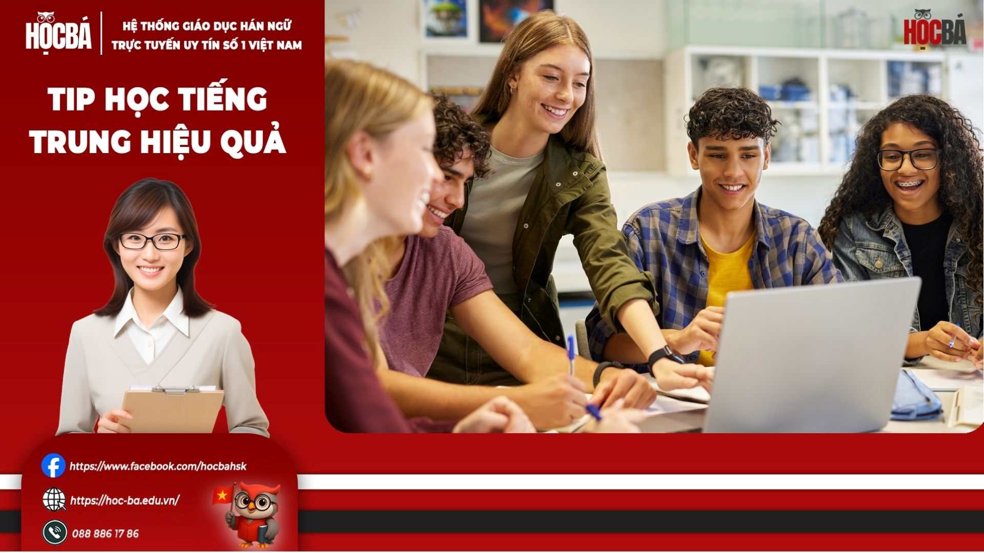 Nhóm bạn đang tính toán chi phí học  HSK 4