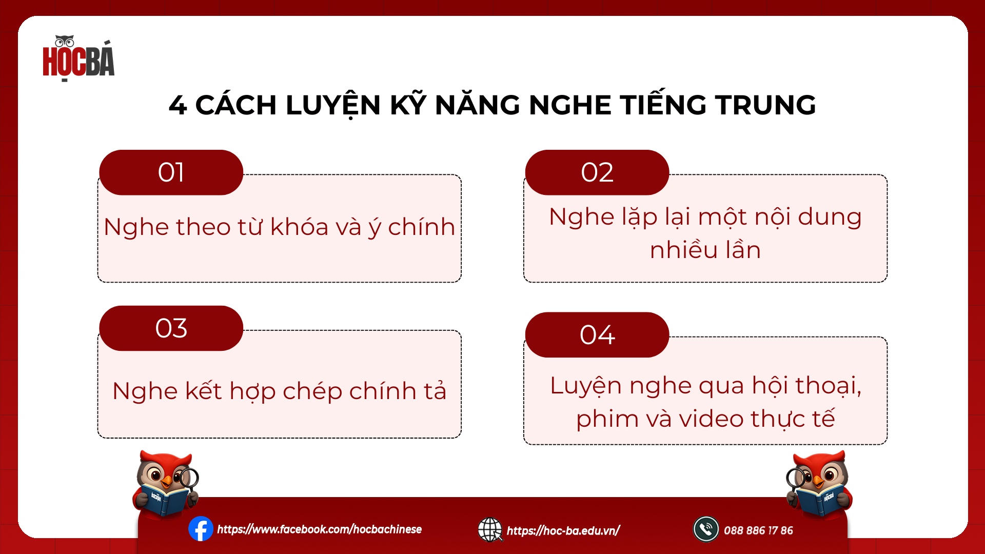 4 cách luyện kỹ năng nghe tiếng Trung hiệu quả