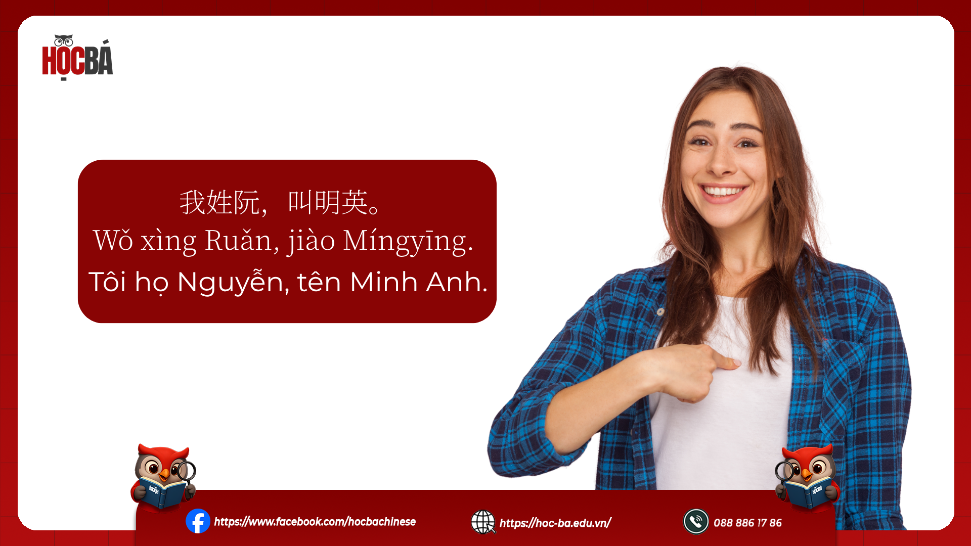 Mẫu câu chào hỏi khi làm quen và giới thiệu bản thân bằng tiếng Trung