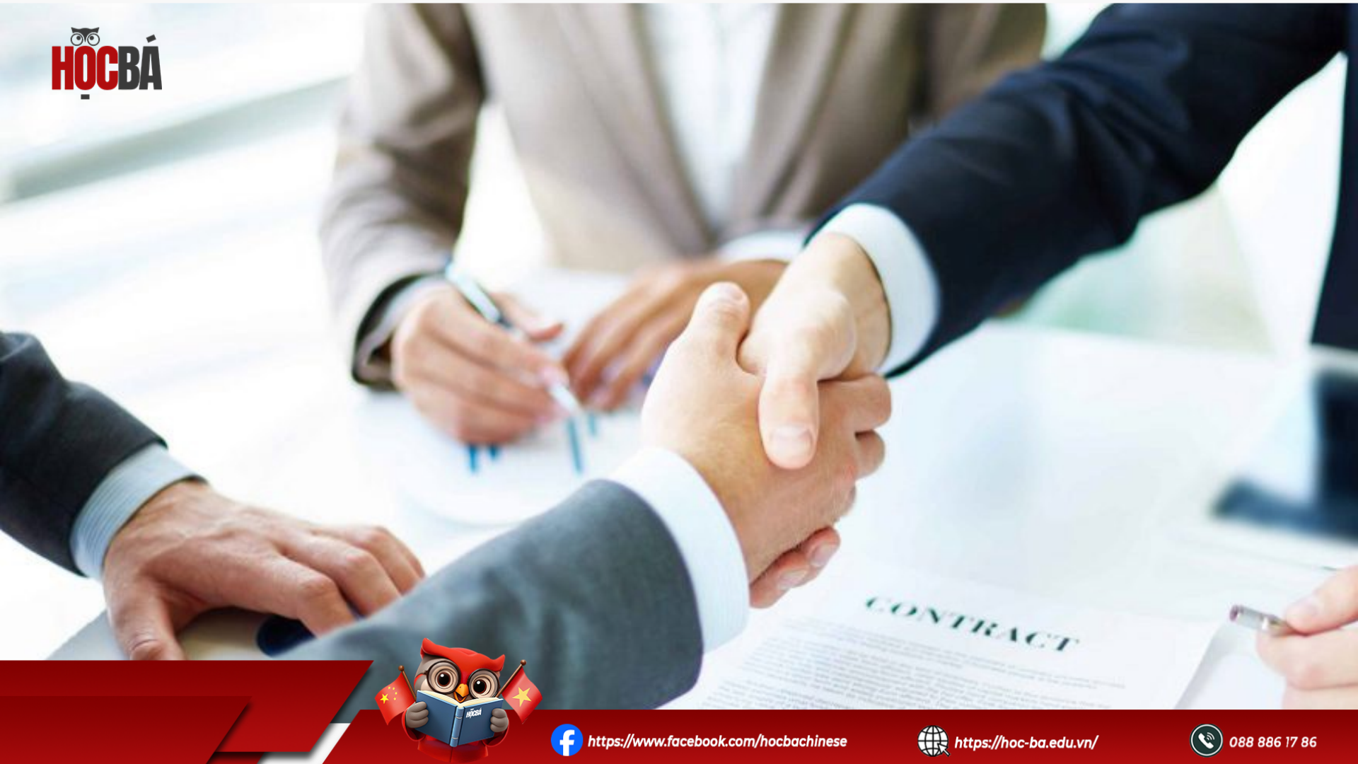 Đàm phán là giai đoạn cần sử dụng chính xác nhóm từ vựng liên quan đến điều khoản, vi phạm và bồi thường