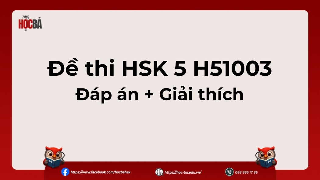 Tham khảo đáp án chi tiết để đánh giá năng lực, rút kinh nghiệm và cải thiện điểm số