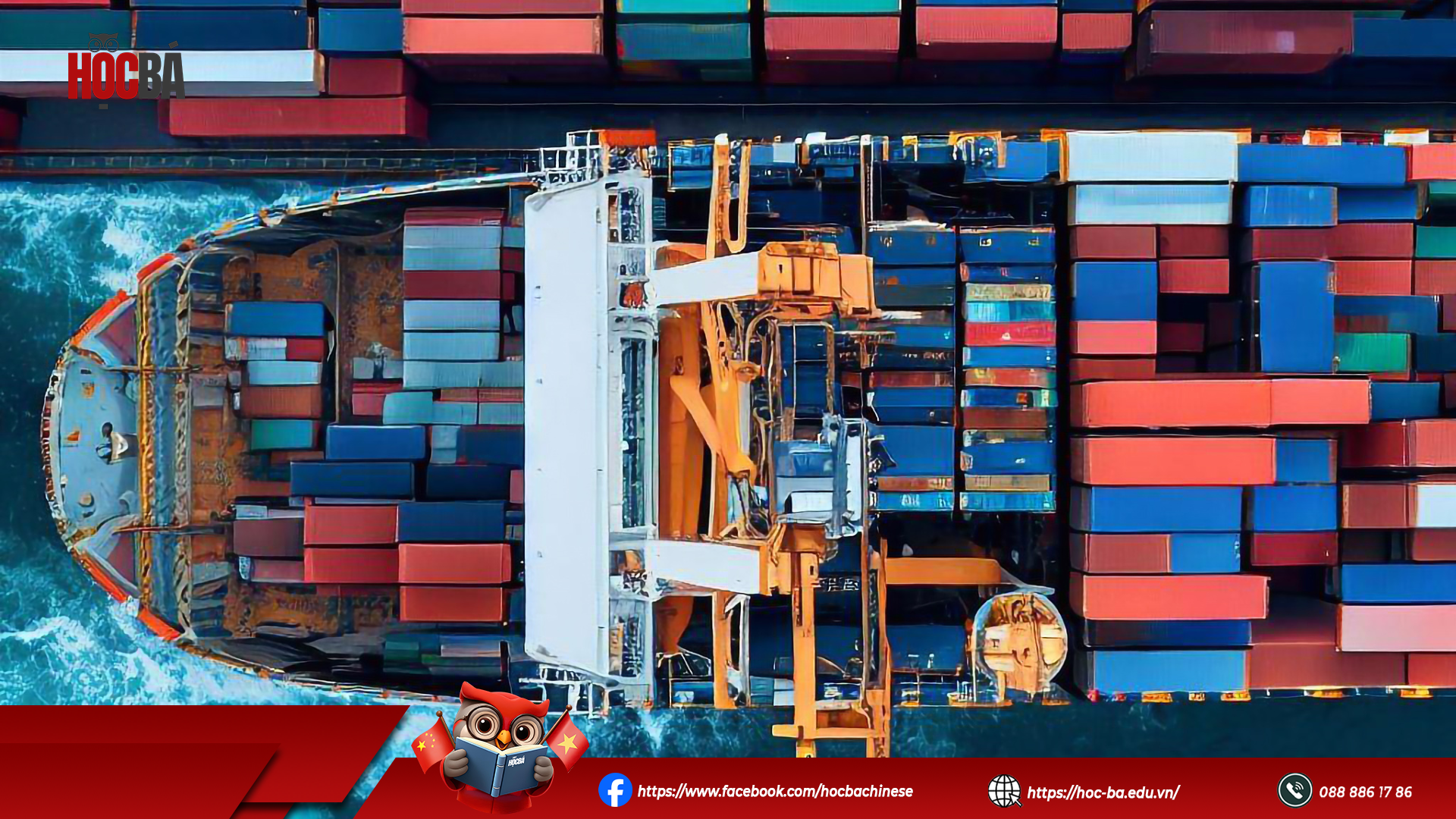 Học các nhóm từ vựng tiếng Trung chuyên ngành xuất nhập khẩu & Logistics thông dụng